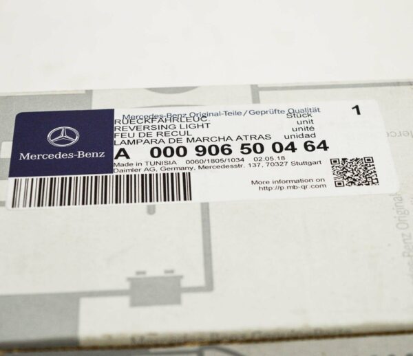 NEW MB G W463 AMG REAR RIGHT REVERSING LIGHT A0009065004 64 ORIGINAL - Image 3