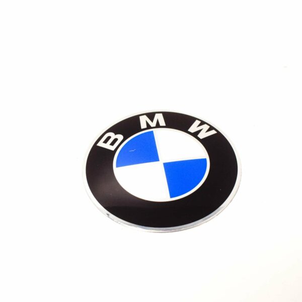 NEW BMW 6 E24 WHEEL CENTER HUB EMBLEM BADGE 70MM 36131122132 ORIGINAL - Image 3