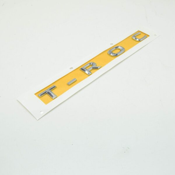 NEW VW T-ROC A1 REAR TRUNK LID INSCRIPTION 2GA853687A 2ZZ 2GA853687A2ZZ ORIGINAL - Image 3