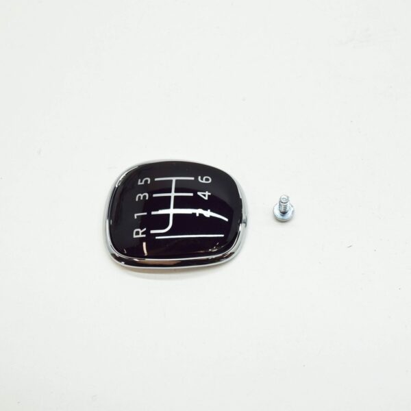 NEW SKODA SUPERB MK3 GEARSTICK KNOB BADGE REPAIR SET 5E0798117A ORIGINAL - Image 3
