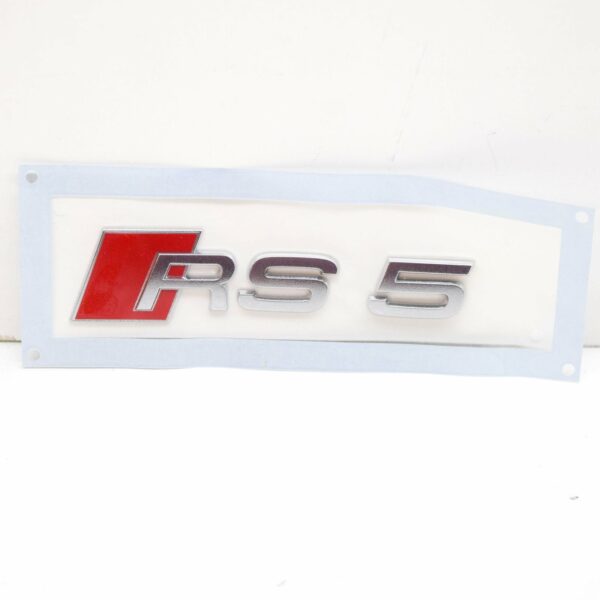 NEW AUDI RS5 8T REAR RS5 INSCRIPTION 8T0853740 - Image 5
