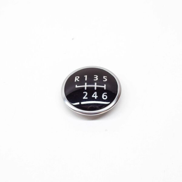 NEW VW TRANSPORTER T5 6 SPEED GEAR SHIFT KNOB BADGE 7E0711144AHB5 ORIGINAL - Image 4