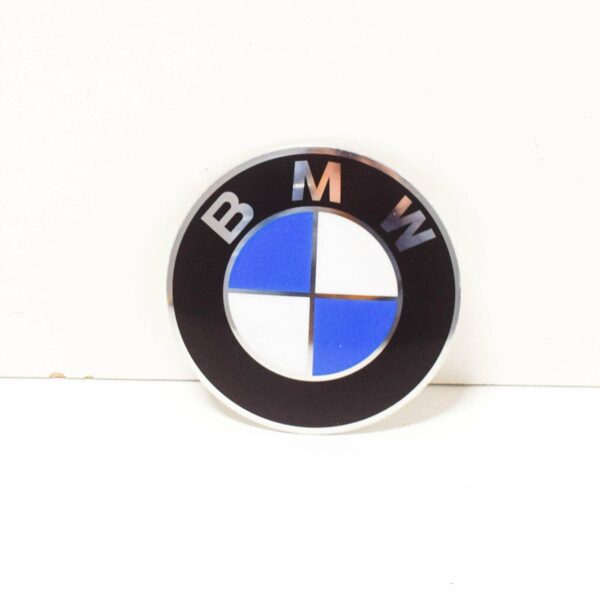 NEW BMW 6 E24 WHEEL CENTER HUB EMBLEM BADGE 70MM 36131122132 ORIGINAL - Image 4