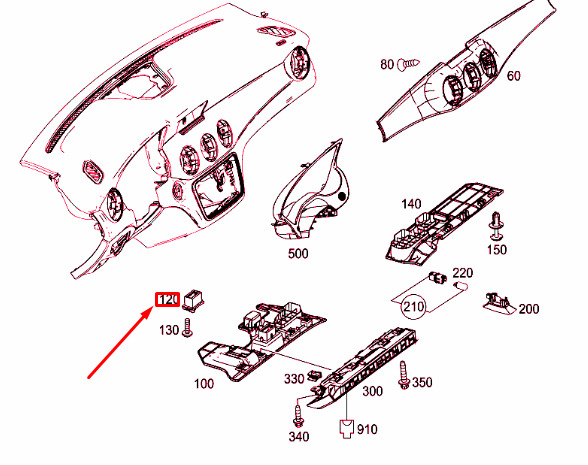 NEW MERCEDES-BENZ CLA C117 DIAGNOSIS PLUG BRACKET A2025402373 ORIGINAL 4 NEW MERCEDES-BENZ CLA C117 DIAGNOSIS PLUG BRACKET A2025402373 ORIGINAL - Image 4