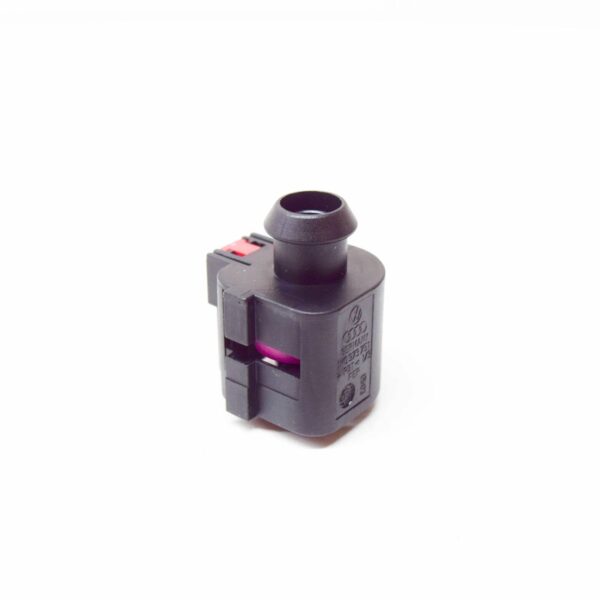 NEW AUDI A1 MK1 FLAT CONTACT HOUSING 1 PIN BLACK 1K0973751 ORIGINAL - Image 4