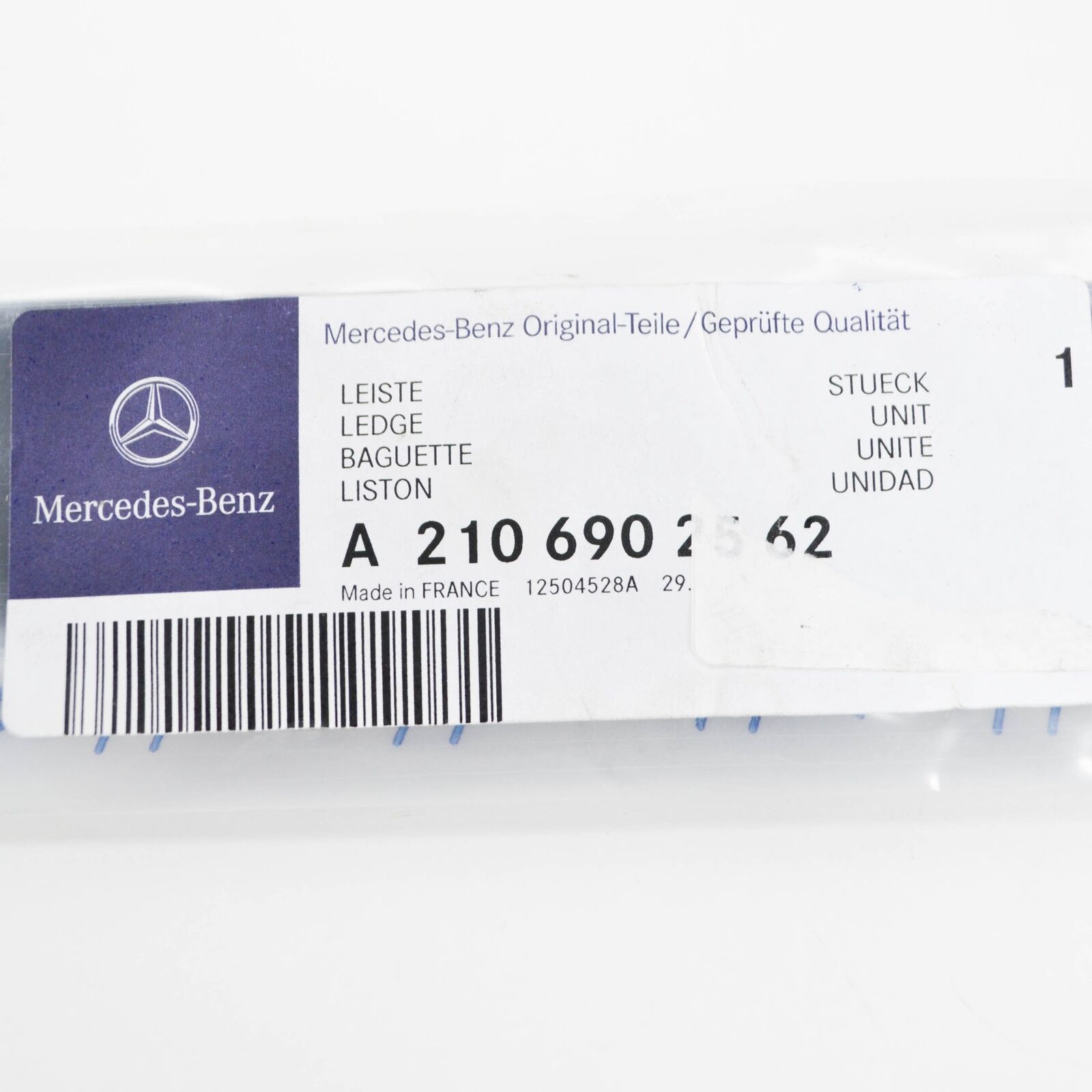 NEW MERCEDES-BENZ E W210 FRONT LEFT FENDER BOTTOM LEDGE A2106902562 6 NEW MERCEDES-BENZ E W210 FRONT LEFT FENDER BOTTOM LEDGE A2106902562 - Image 6