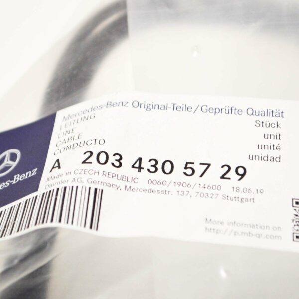 NEW MB C-CLASS W203 BRAKE BOOSTER VACUUM HOSE A2034305729 1.8 PETROL ORIGINAL - Image 4