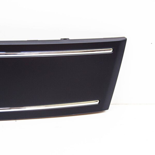 NEW AUDI Q7 FRONT GRILL NUMBER PLATE FILLER DELETE BLACK 4L08072873FZ - Image 6