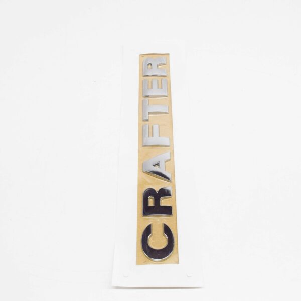 NEW VW CRAFTER MK1 2E REAR CHROME INSCRIPTION EMBLEM BADGE 2E3853687 - Image 6