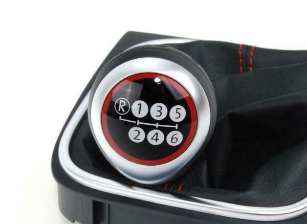 NEW VW JETTA A6 MANUAL TRANSMISSION SHIFT KNOB WITH TRIM 5K0711113TXPR ORIGINAL - Image 4