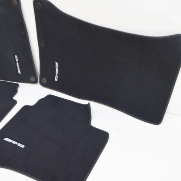 NEW MERCEDES-BENZ S W222 AMG INTERIOR FLOOR MAT KIT LHD A22268051059F87 ORIGINAL - Image 4