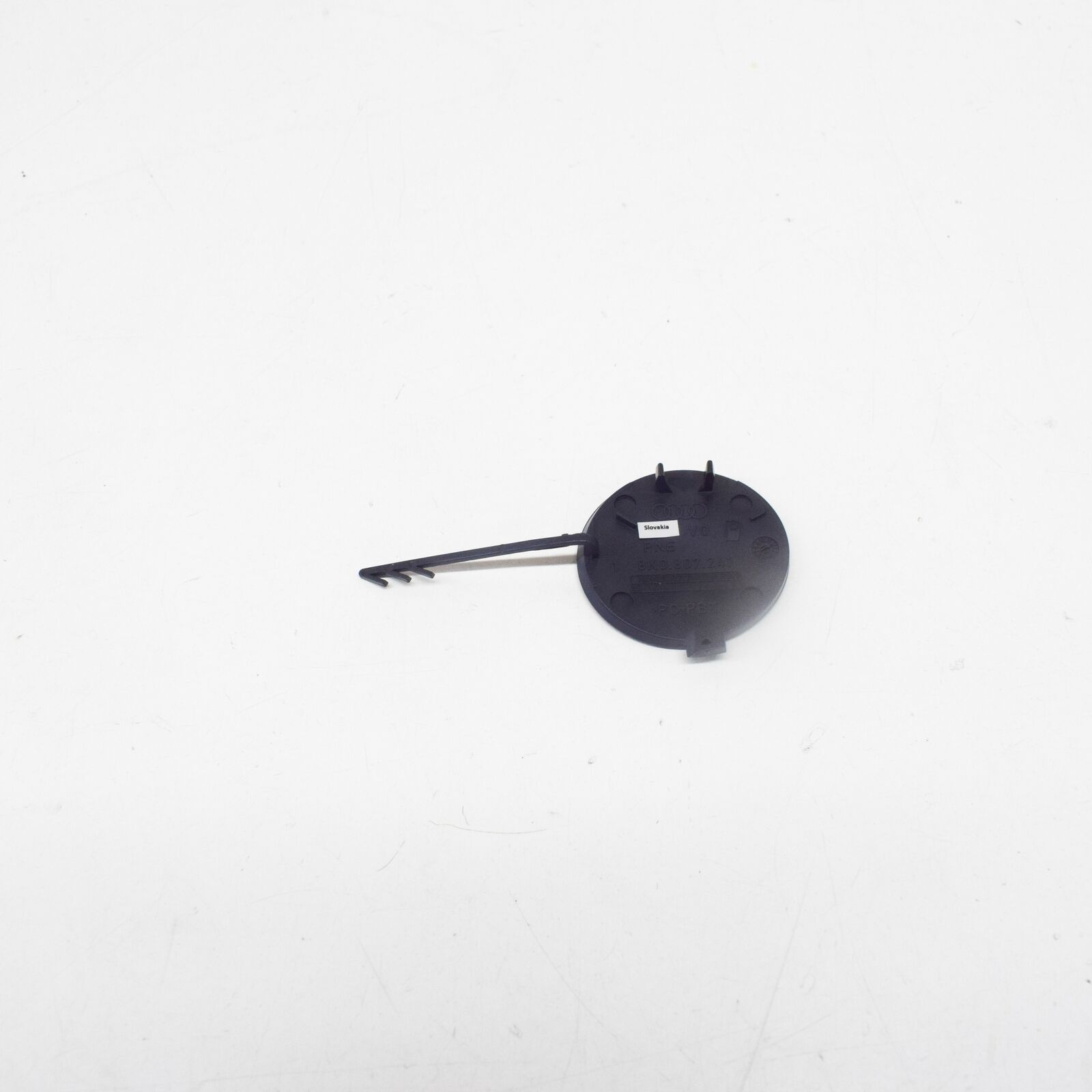 NEW AUDI A4 B8 FRONT BUMPER TOW HOOK EYE COVER 8K0807241GRU ORIGINAL 4 NEW AUDI A4 B8 FRONT BUMPER TOW HOOK EYE COVER 8K0807241GRU ORIGINAL - Image 4