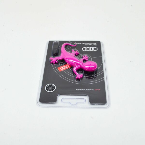 NEW AUDI GECKO INTERIOR AIR FRESHENER FLOWERY SWEET SCENT 000087009AC ORIGINAL - Image 4