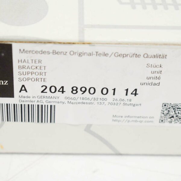 NEW MB C W204 E W212 CLS W218 WARNING TRIANGLE BRACKET HOLDER A2048900114 - Image 6