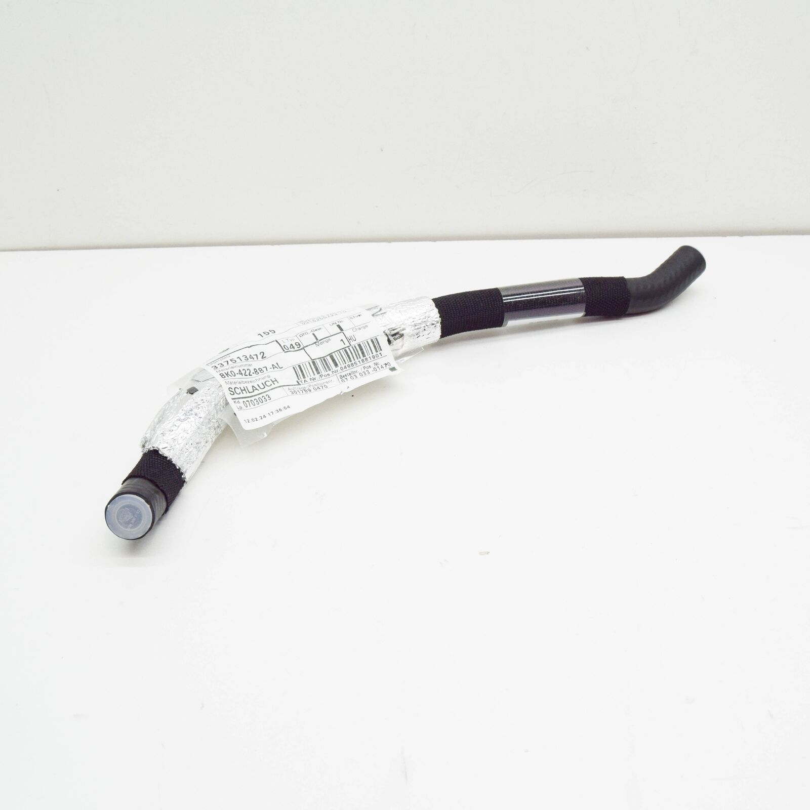NEW AUDI A4 B8 POWER STEERING INTAKE HOSE 8K0422887AL ORIGINAL 4 NEW AUDI A4 B8 POWER STEERING INTAKE HOSE 8K0422887AL ORIGINAL - Image 4