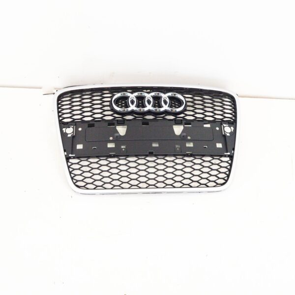 NEW AUDI RS4 CENTER FRONT RADIATOR GRILLE FRAME 8E0853651L3FZ 8E0-853-651-L-3FZ - Image 6