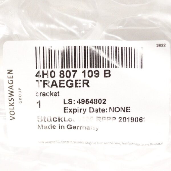 NEW AUDI A8 D4 FRONT BUMPER REINFORCEMENT BAR 4H0807109B 2015 ORIGINAL - Image 4