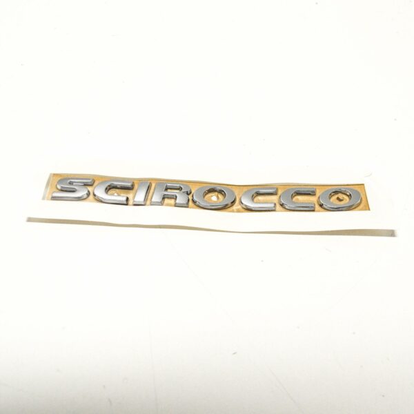 NEW VW SCIROCCO REAR TRUNK BOOT LID EMBLEM BADGE 1K8853687A739 ORIGINAL - Image 5