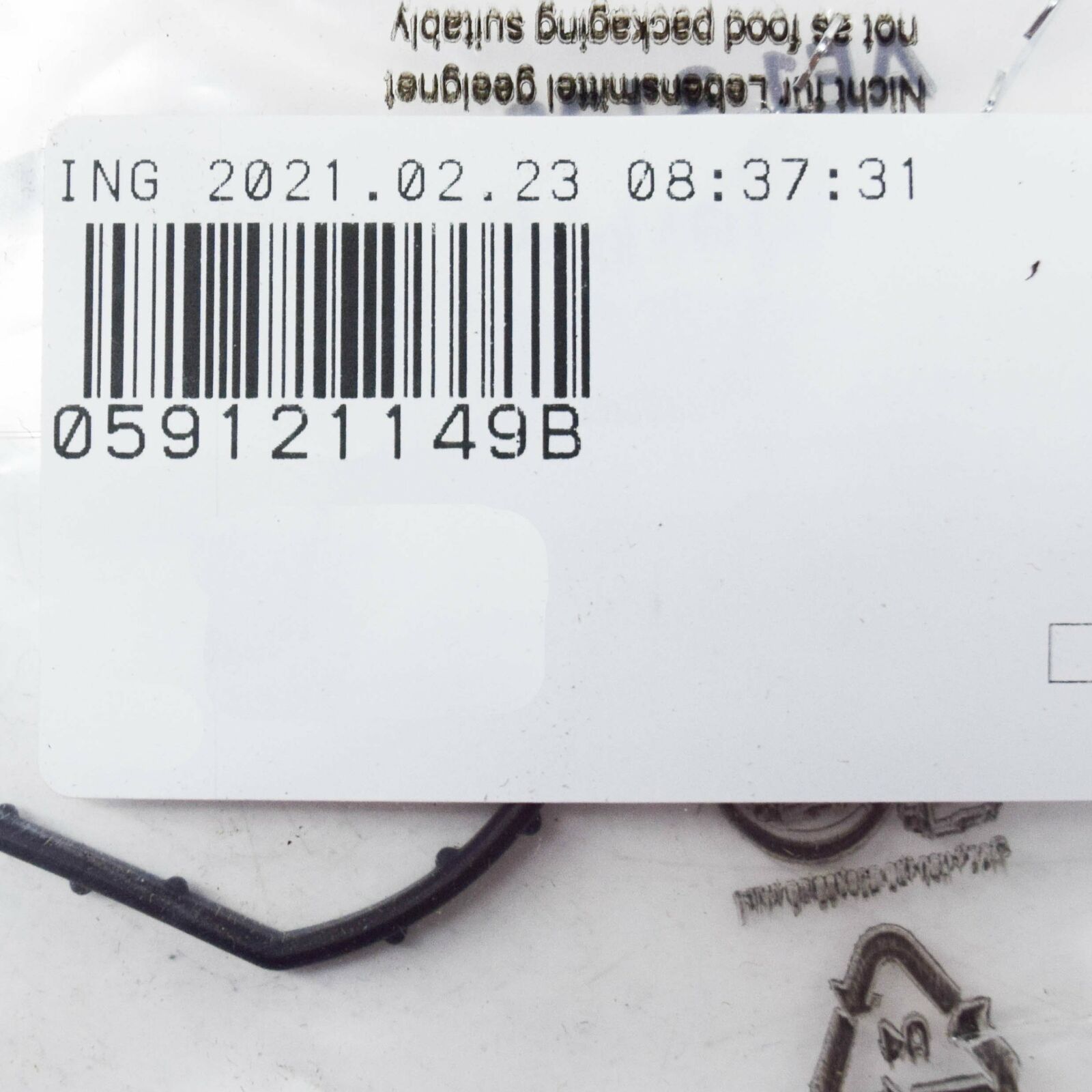 NEW AUDI A4 B8 OIL COOLER VALVE O-RING SEAL 059121149B ORIGINAL 5 NEW AUDI A4 B8 OIL COOLER VALVE O-RING SEAL 059121149B ORIGINAL - Image 5