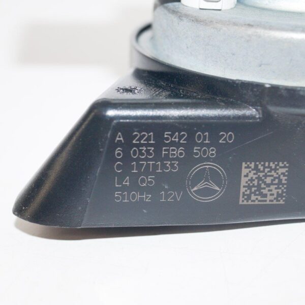 NEW MERCEDES BENZ S W221 HORN SIGNAL A2215420120 ORIGINAL - Image 5