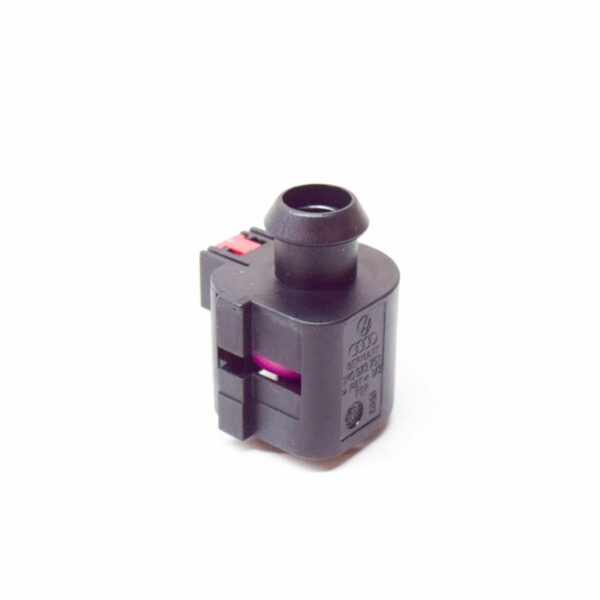 NEW AUDI A1 MK1 FLAT CONTACT HOUSING 1 PIN BLACK 1K0973751 ORIGINAL - Image 5