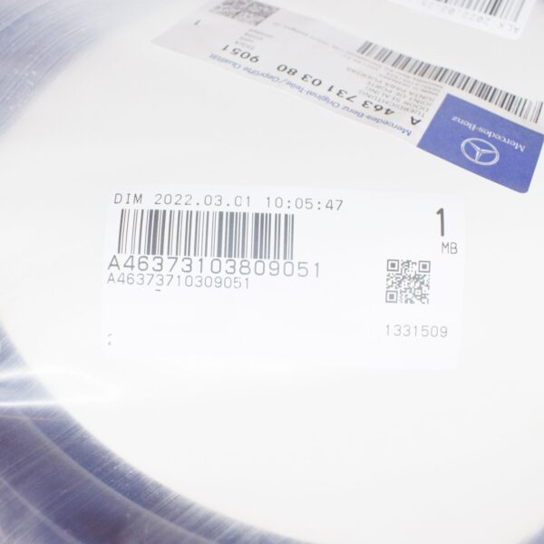 NEW MERCEDES-BENZ G W463 REAR DOOR SEAL A46373103809051 ORIGINAL - Image 5