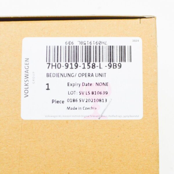 NEW VW TRANSPORTER T5 SUPPLEMENTARY HEATER CONTROL PANEL 7H0919158L9B9 - Image 7