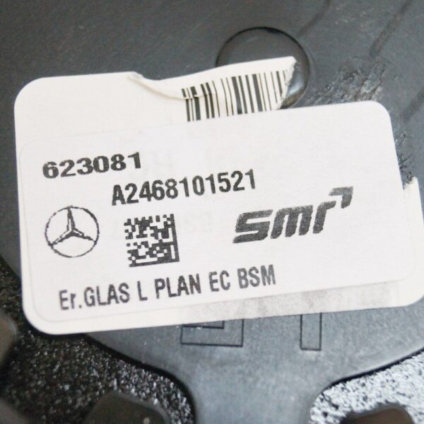 NEW MERCEDES-BENZ B W246 FRONT LEFT DOOR MIRROR GLASS LHD A2468101521 ORIGINAL - Image 5
