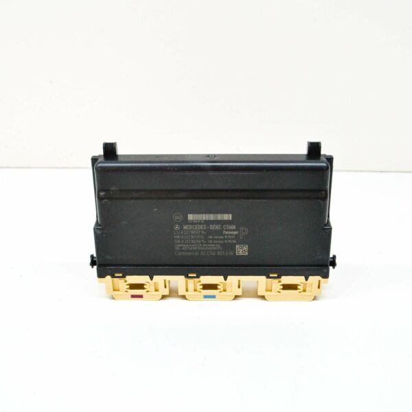 NEW MERCEDES-BENZ S W222 FRONT RIGHT SEAT CONTROL UNIT A2229000716 ORIGINAL - Image 5