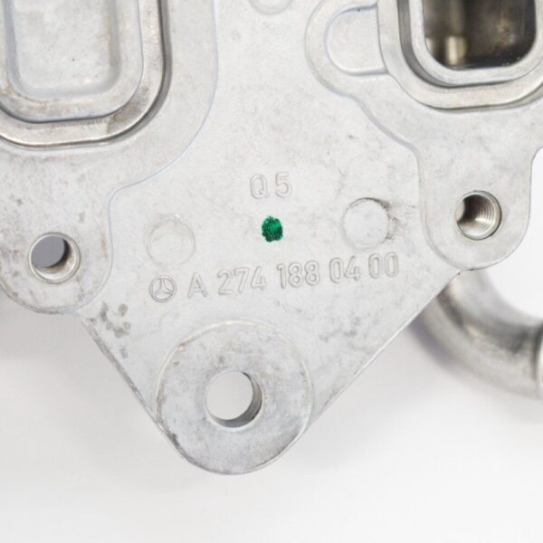 NEW MERCEDES BENZ C W205 OIL COOLER HOUSING A2741880400 ORIGINAL - Image 5