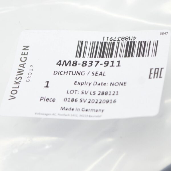 NEW AUDI Q8 4MN FRONT OUTER DOOR SEAL RUBBER 4M8837911 - Image 7