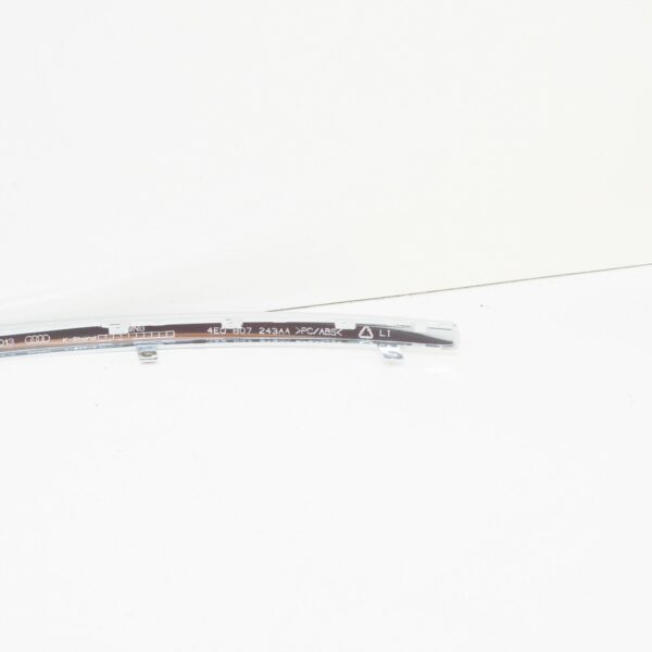 NEW AUDI A8 D3 FRONT BUMPER LEFT CHROME MOLDING TRIM 4E0807243AA2ZZ - Image 7