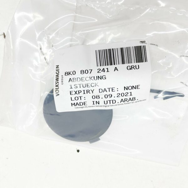 NEW AUDI A4 B8 FRONT BUMPER TOW HOOK EYE COVER 8K0807241AGRU - Image 7
