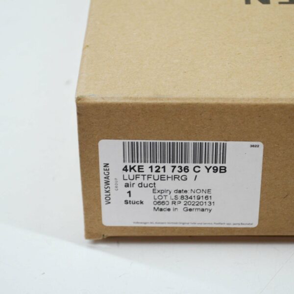 NEW AUDI E-TRON GEN FRONT BUMPER RIGHT AIR GUIDE TRIM 4KE121736CY9B - Image 7