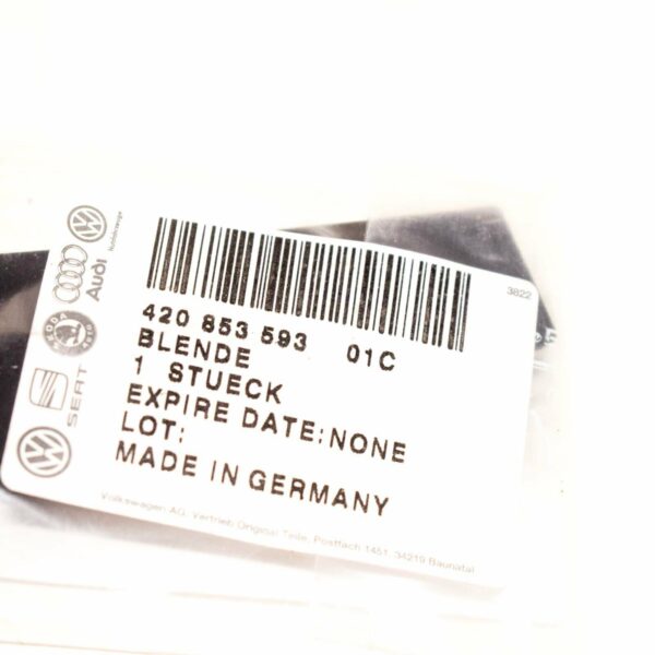 NEW AUDI R8 42 LEFT AIR INTAKE TRIM PLATE 42085359301C - Image 7