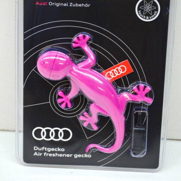 NEW AUDI GECKO INTERIOR AIR FRESHENER FLOWERY SWEET SCENT 000087009AC ORIGINAL - Image 5