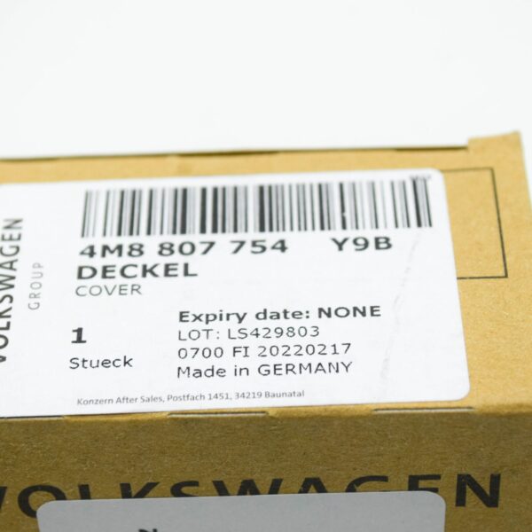 NEW AUDI Q8 4MN FRONT RIGHT DUMMY COVER 4M8807754Y9B - Image 7