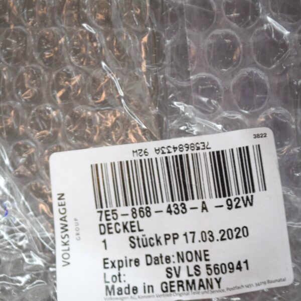 NEW VW TRANSPORTER V T5 REAR LEFT MOONROCK COVER GREY 7E5868433A92W - Image 7