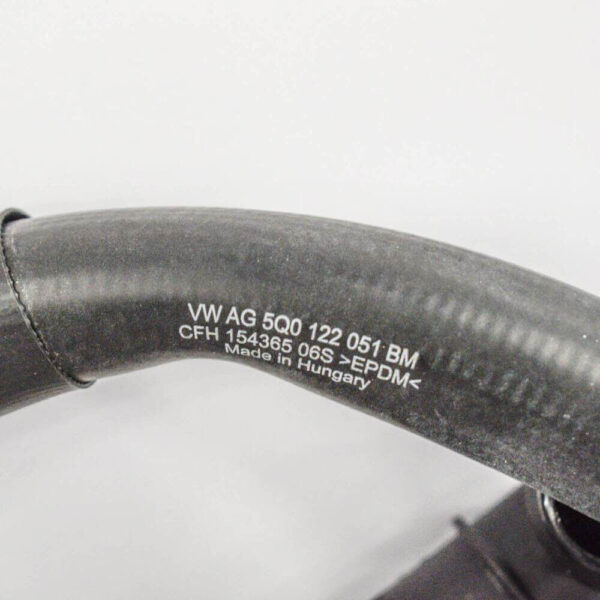 NEW AUDI A3 8V ENGINE COOLANT HOSE 5Q0122051BM ORIGINAL - Image 5
