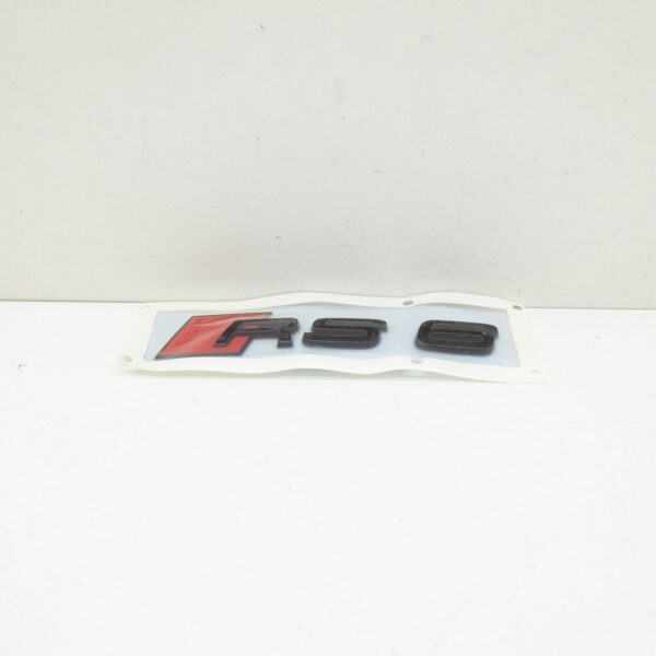 NEW AUDI RS6 A6 C8 REAR RS6 EMBLEM INSCRIPTION BADGE 4K0853740T94 ORIGINAL - Image 5