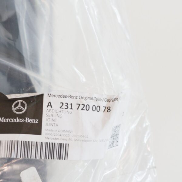 NEW MERCEDES-BENZ SL R231 FRONT WINDSHIELD SEALING A2317200078 ORIGINAL - Image 5