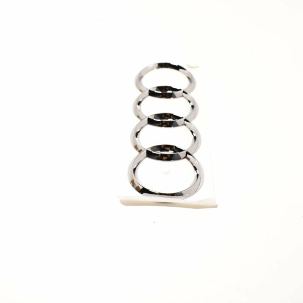 NEW AUDI A4 AVANT B7 REAR TRUNK CHROME BADGE RINGS EMBLEM 8E98537422ZZ - Image 7