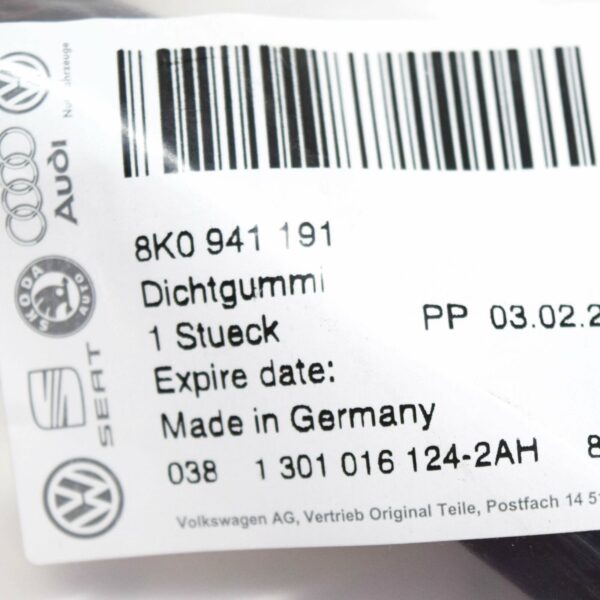 NEW AUDI A4 8K B8 LEFT HEADLIGHT SIDE SEAL FRAME 8K0941191 - Image 8