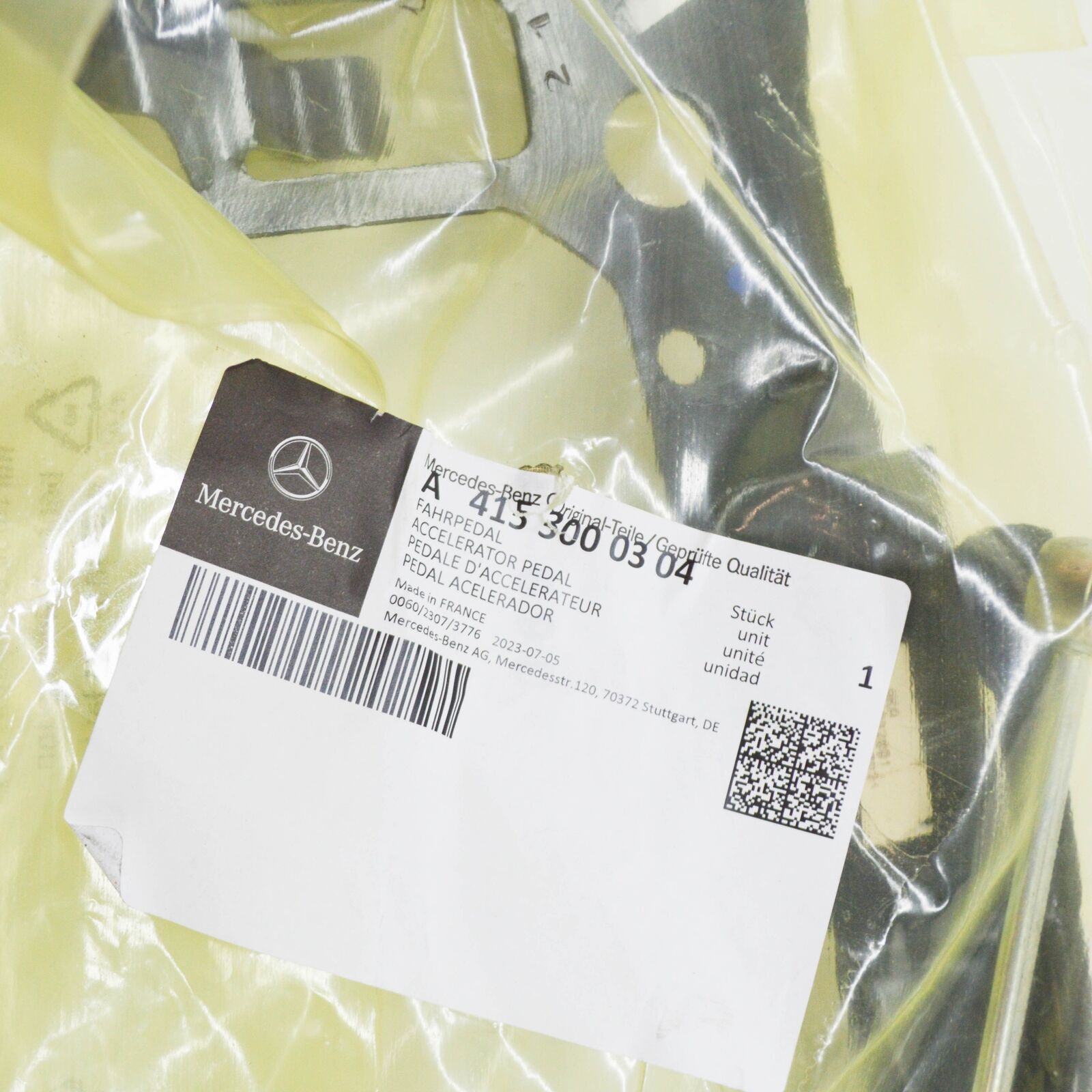 NEW MERCEDES-BENZ CITAN W415 ACCELERATOR PEDAL BRACKET A4153000304 ORIGINAL 6 NEW MERCEDES-BENZ CITAN W415 ACCELERATOR PEDAL BRACKET A4153000304 ORIGINAL - Image 6
