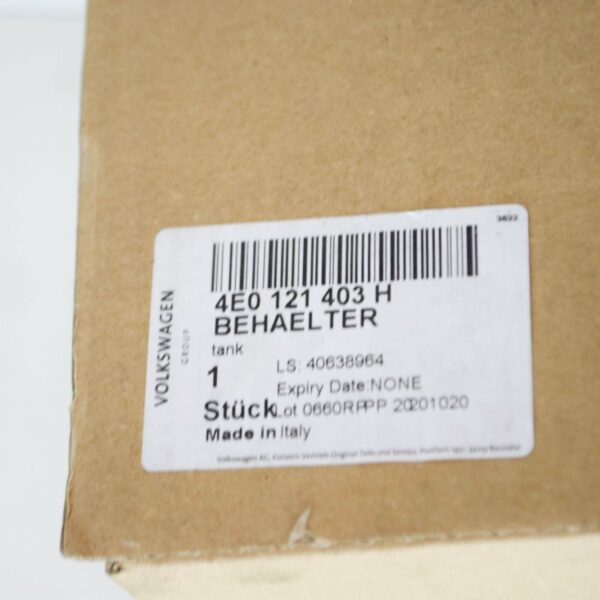 NEW AUDI A8 D3 COOLANT EXPANSION TANK 4E0121403H - Image 8