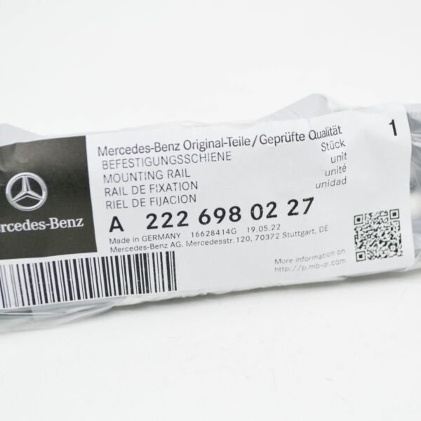NEW MB S W222 FRONT RIGHT SIDE SIDESKIRT MOUNTING RAIL A2226980227 ORIGINAL - Image 6