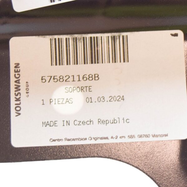 NEW SEAT ATECA KH7 FRONT RIGHT FENDER HOLDER 575821168B ORIGINAL - Image 6