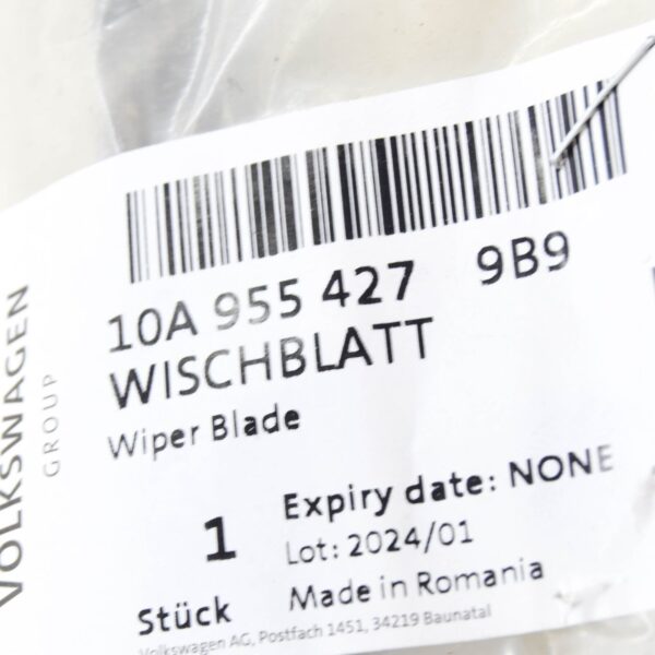 NEW VW ID.3 E11 REAR AERO WIPER BLADE 10A9554279B9 ORIGINAL - Image 6