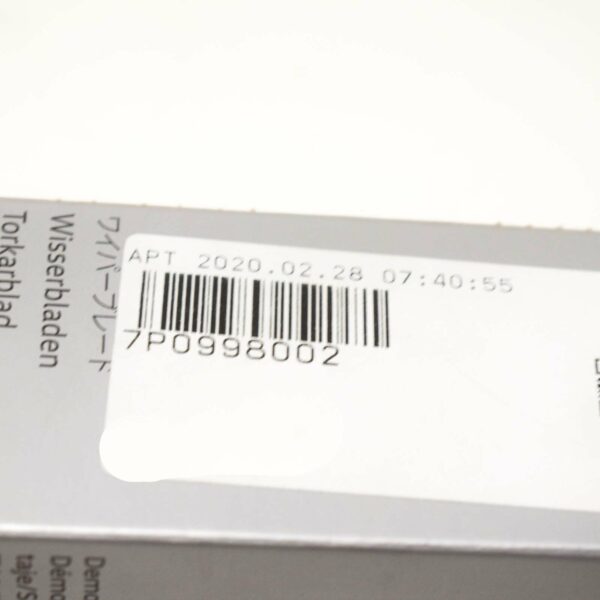 NEW VOLKSWAGEN TOUAREG 7P5 FRONT WINDSHIELD WIPER BLADE SET 7P0998002 - Image 8