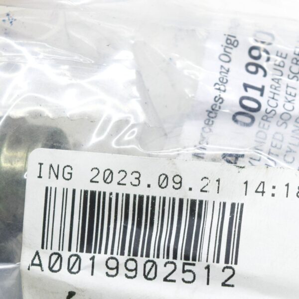 NEW MERCEDES-BENZ SL R129 ENGINE STRUT BOLT A0019902512 ORIGINAL - Image 6